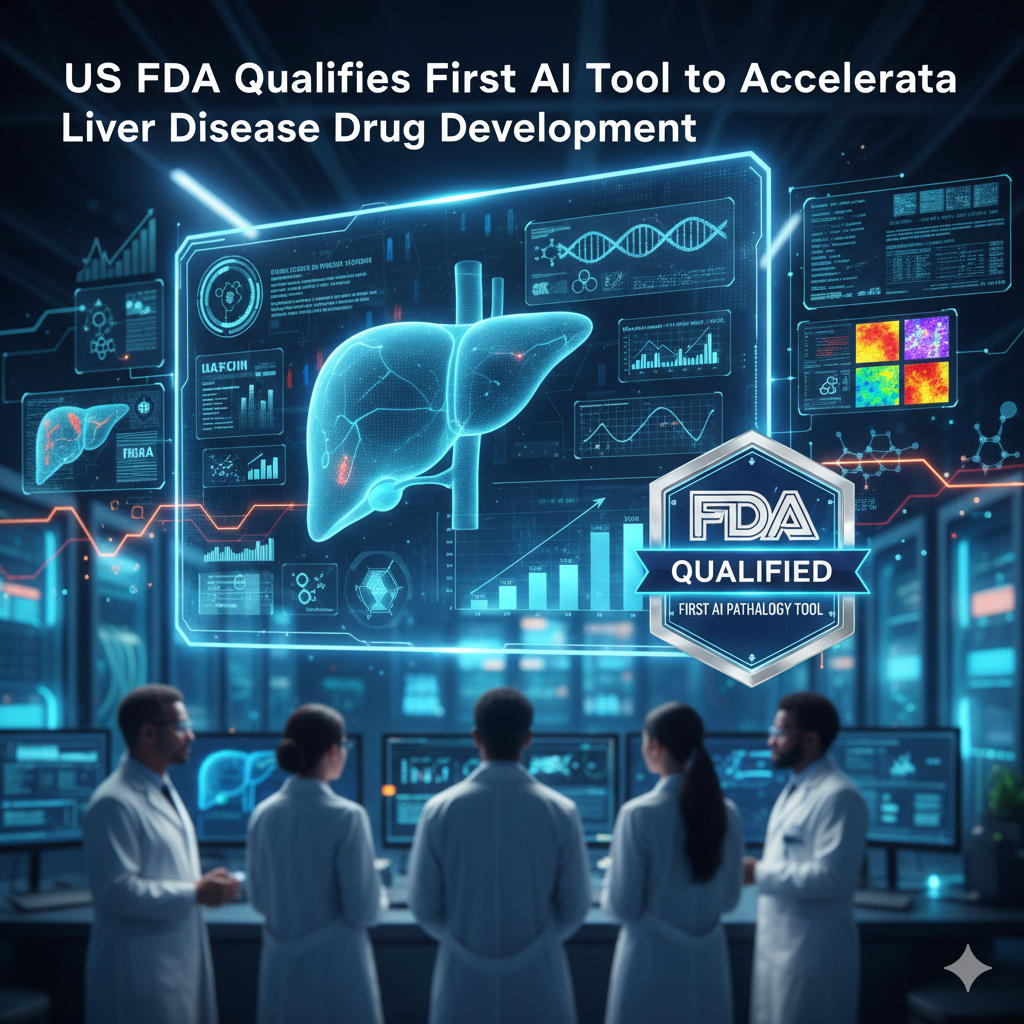 AI in Medicine US FDA Qualifies First Tool to Revolutionize Liver Disease Research