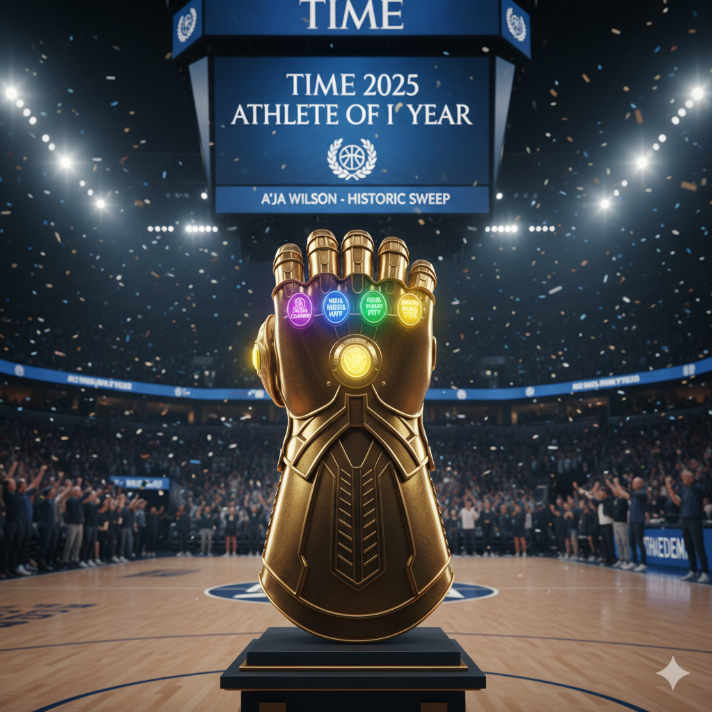 A’ja Wilson Designated TIME’s 2025 Athlete of the Year Following Historic All-Format Sweep
