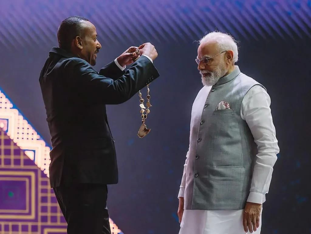 PM Modi Conferred Ethiopia's Highest Civilian Honour