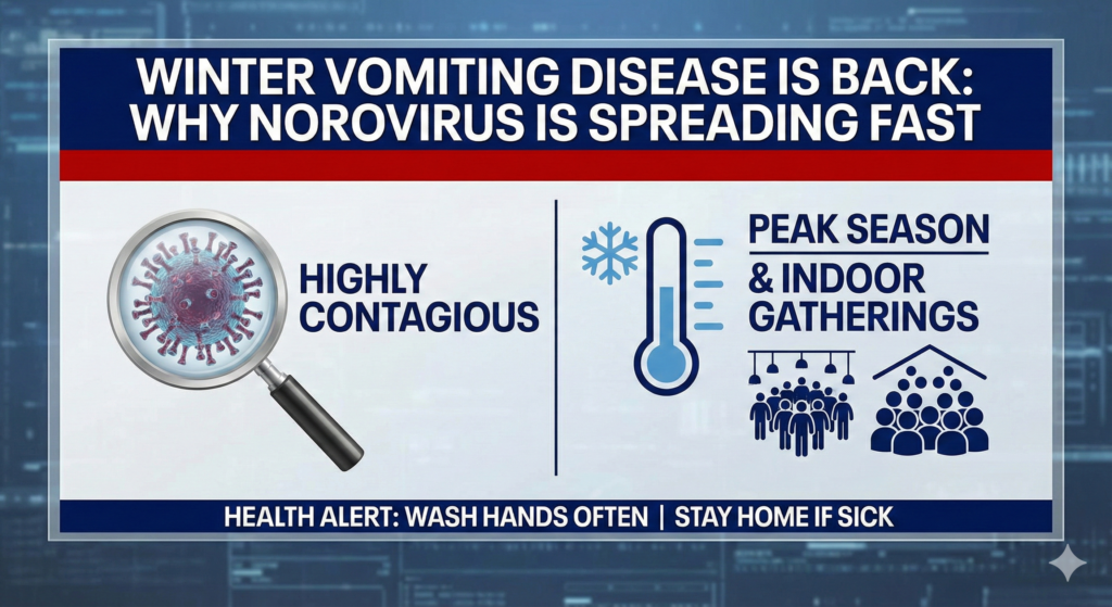 Winter Vomiting Disease is Back Why Norovirus is Spreading Fast
